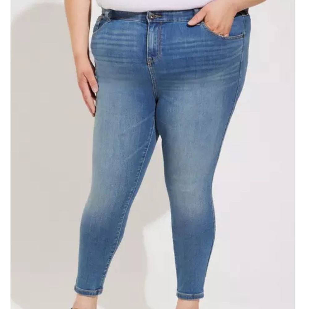 Torrid MidFit Skinny High Rise Jeans